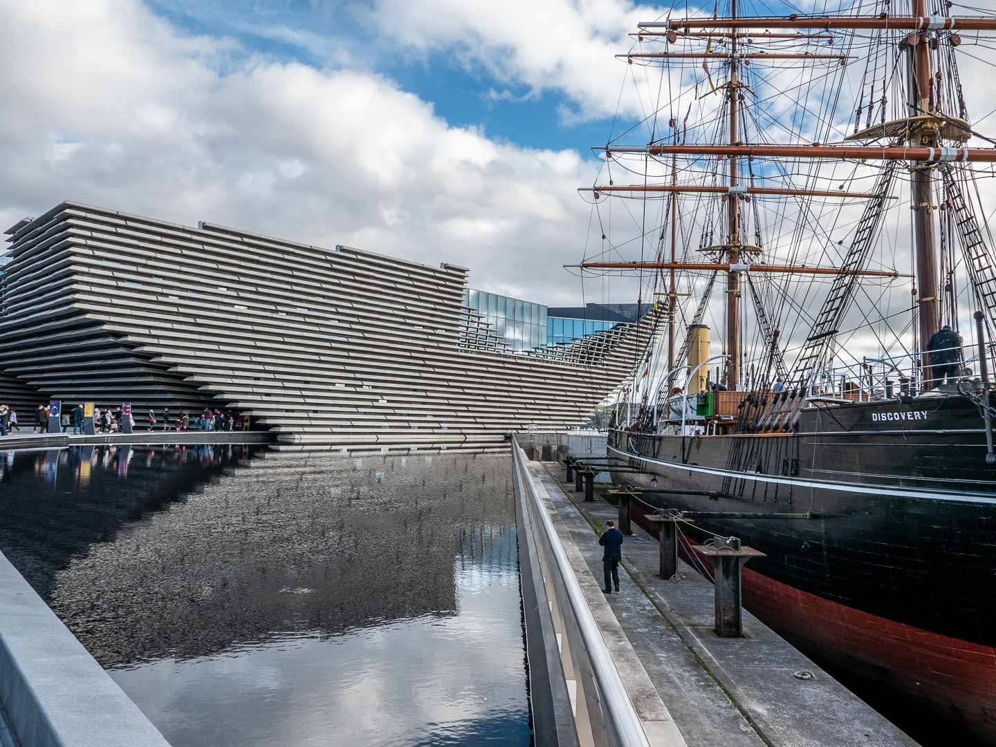The new V&A Dundee opened in September 2017