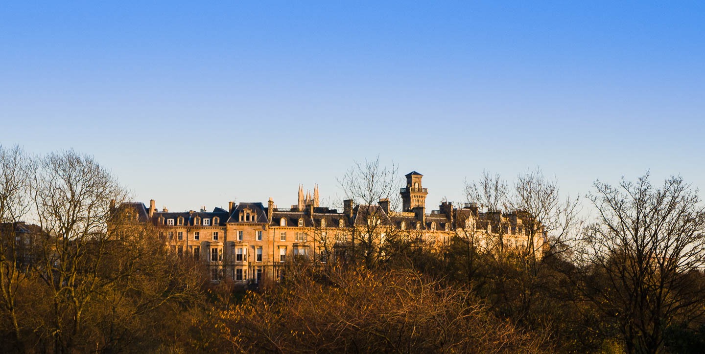 PARIS IN GLASGOW
Park Terrace from Kelvin Way