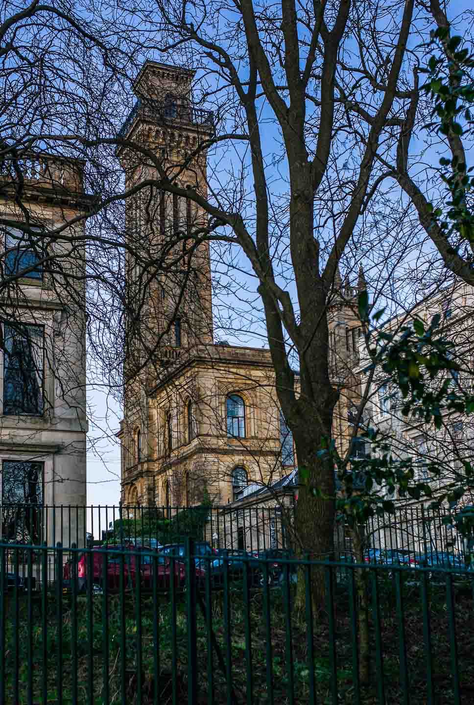 TRINITY
The Italianate tower of the former Trinity College building dominates the skyline of the Park District, once the beau quartier of the Victorian city and still often referred to as 