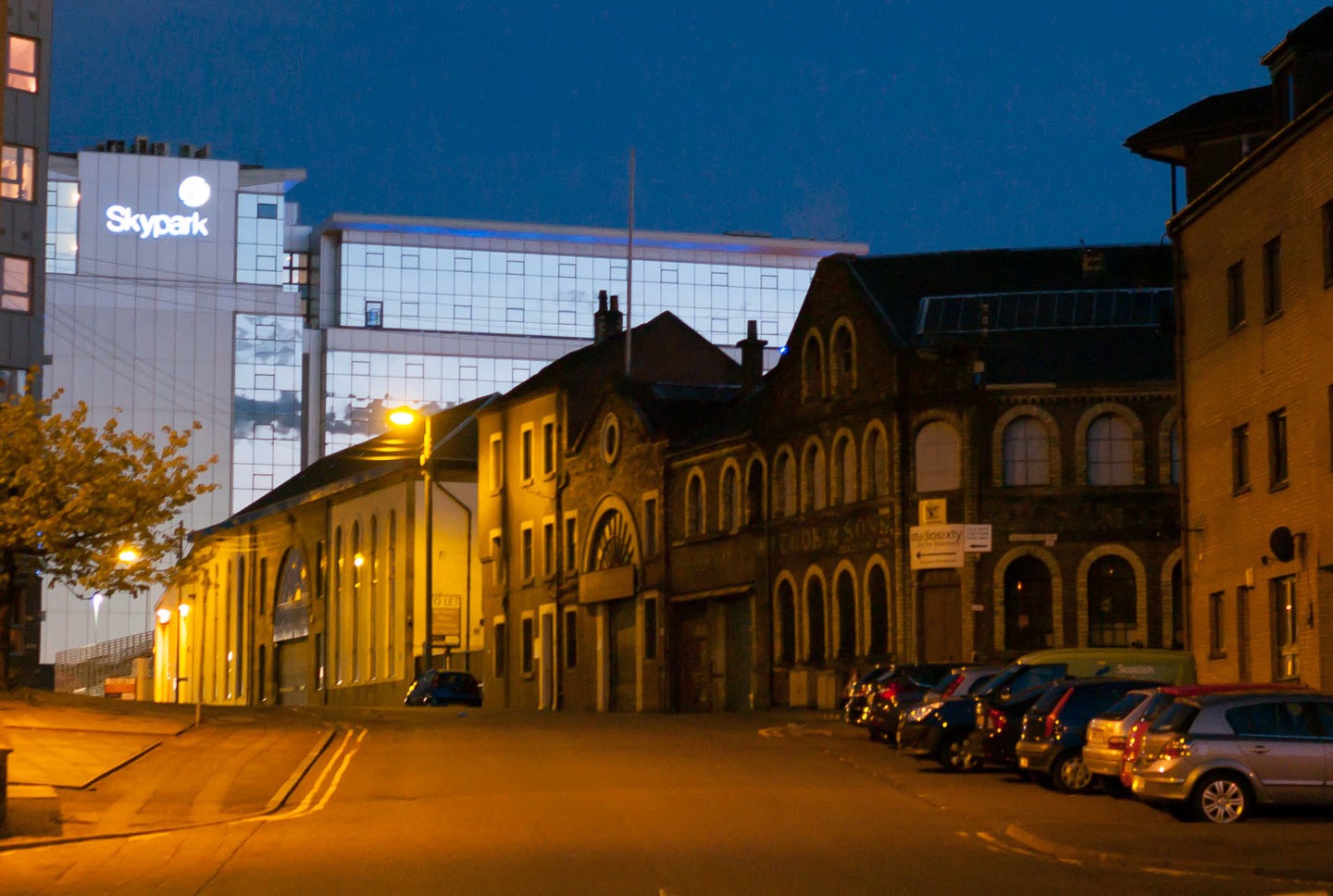 ANDERSTON
Looking down Elliot Street from the junction with Houldsworth Street in Anderston.