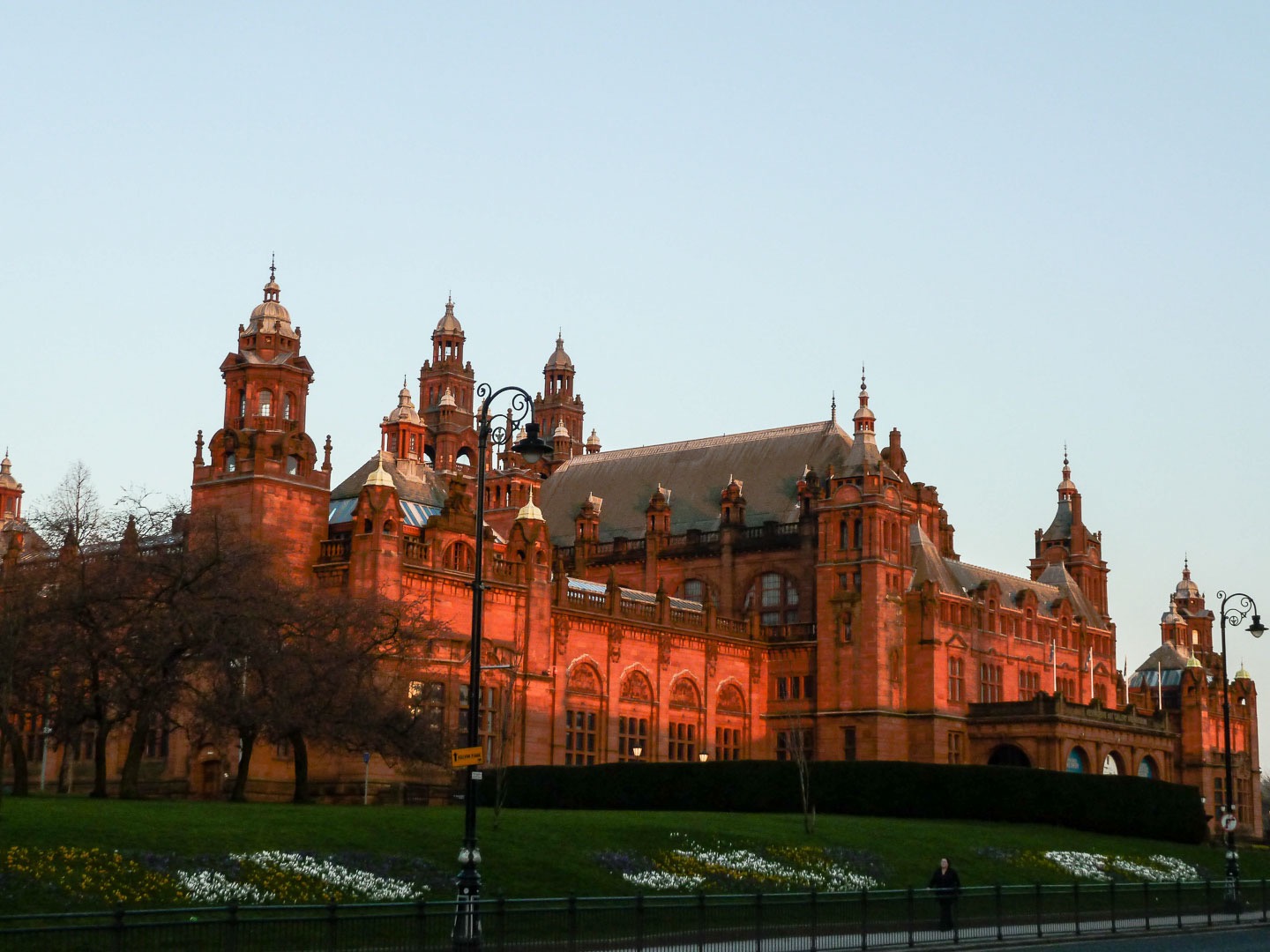 SUNSET - KELVINGROVE GALLERY