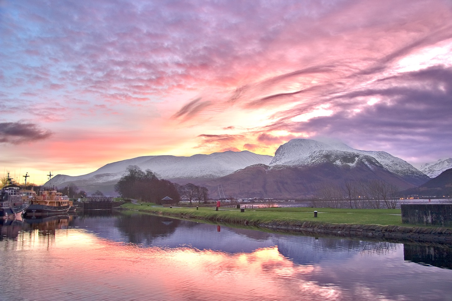 Sunrise Over Ben Nevis