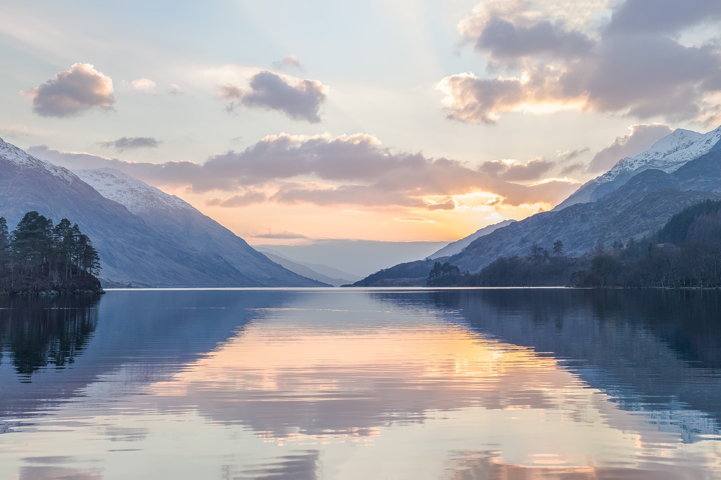 Loch Shiel in Winter