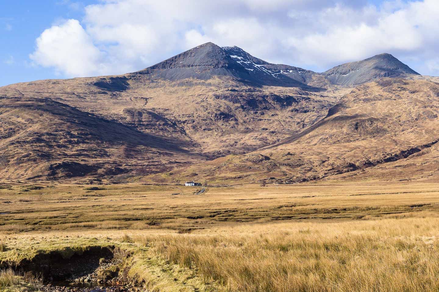 Mull - Slopes of Ben More from Pennyghael